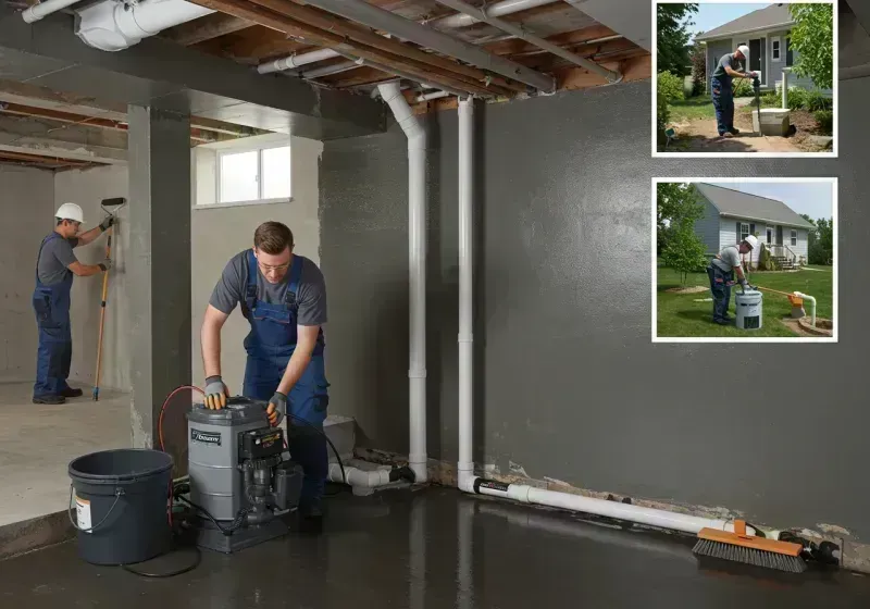 Basement Waterproofing and Flood Prevention process in Nixa, MO